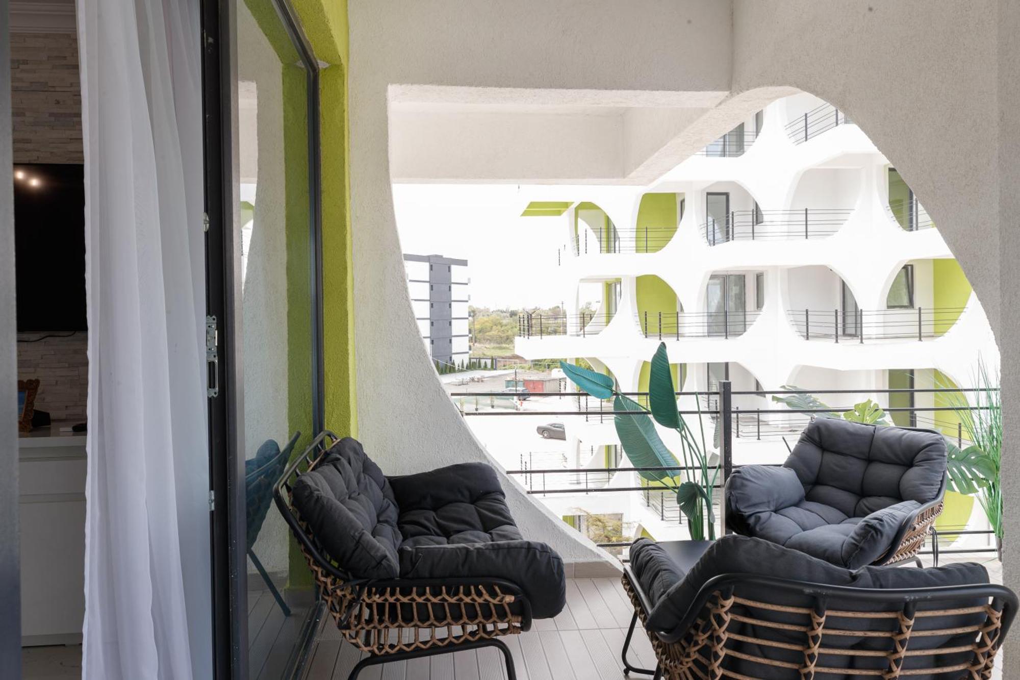 Grazzia Deluxe Apartments Năvodari Exteriér fotografie