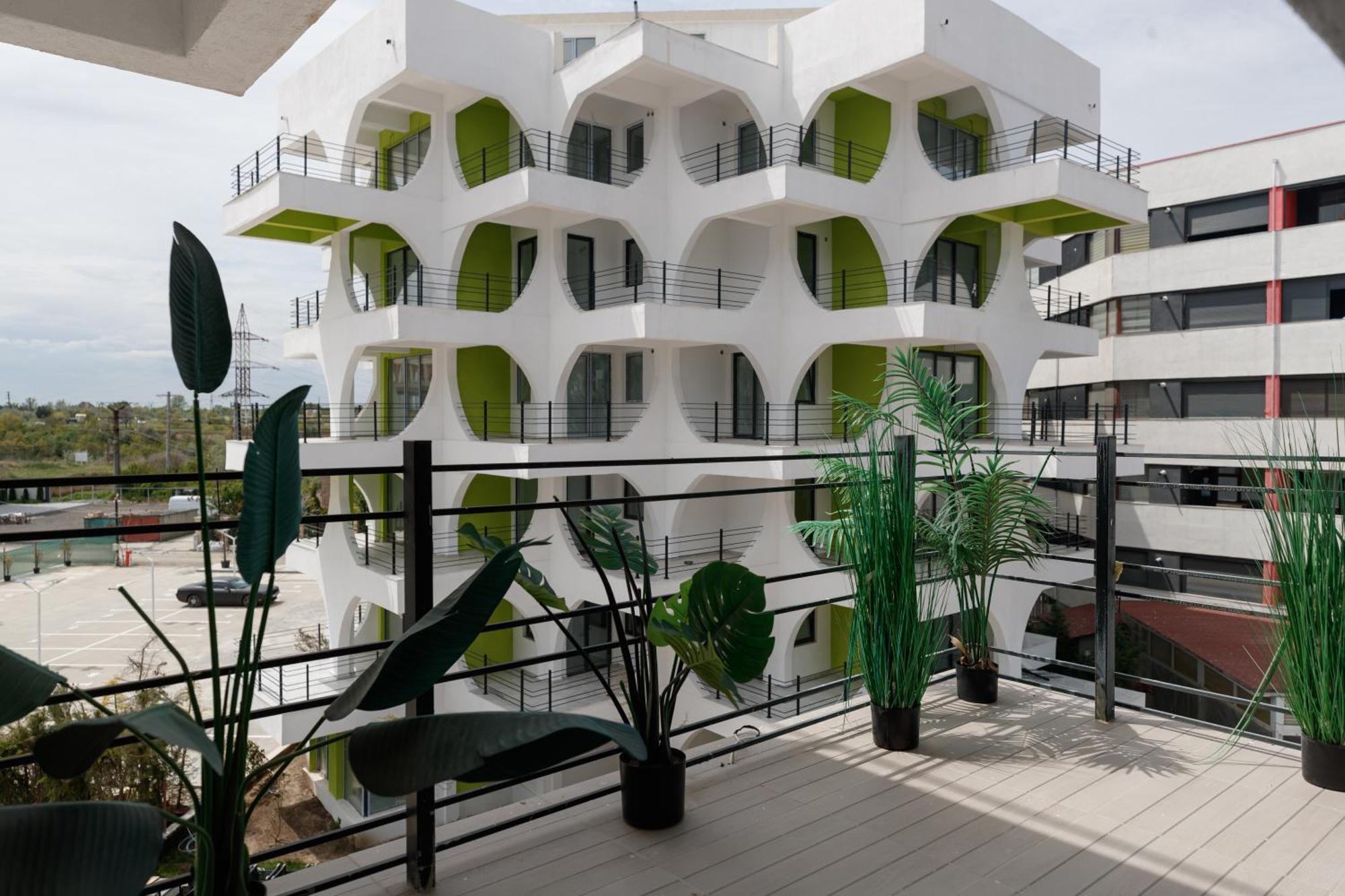 Grazzia Deluxe Apartments Năvodari Exteriér fotografie